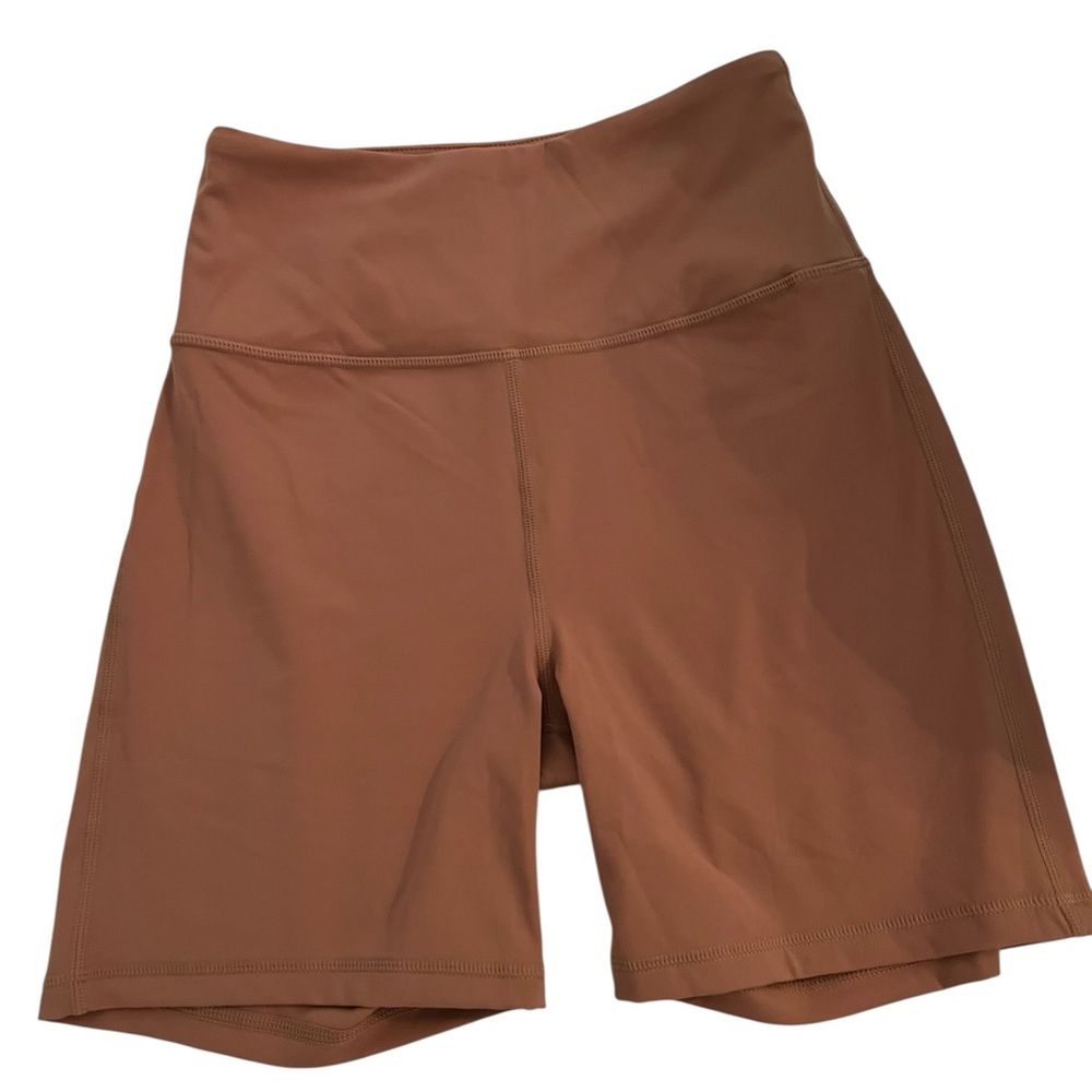 Women's Tan Bike Shorts